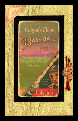 Picture, Helmar Brewing, T206-Helmar Card # 470, Monte IRVIN, Mustard colored background, Almendares Scorpions